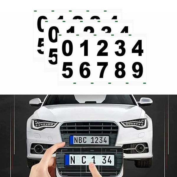 Number Concealer Sticker