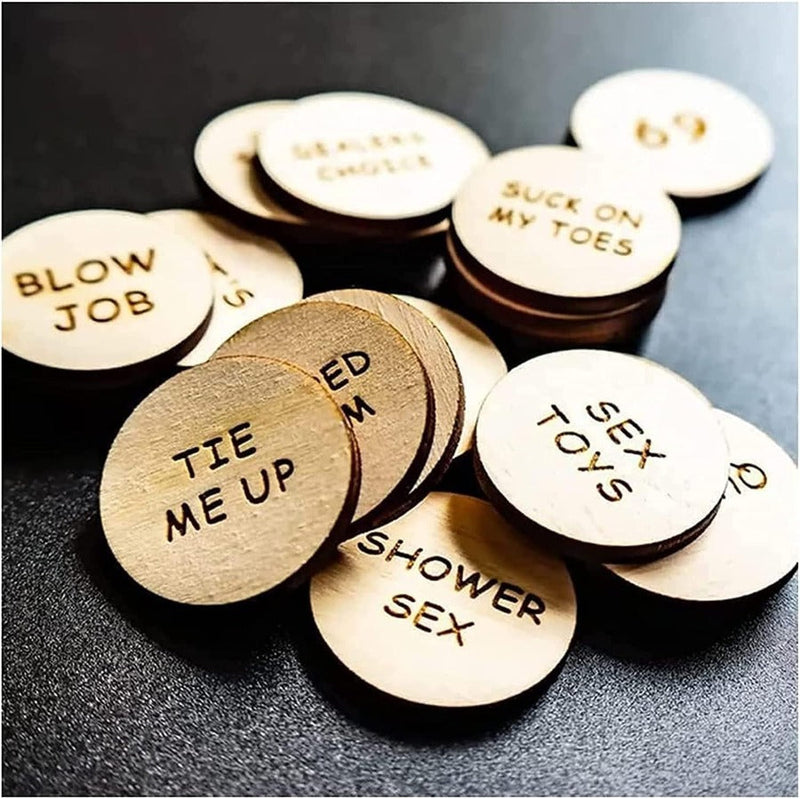 Date Night Tokens  (Pack of 20 Pcs)