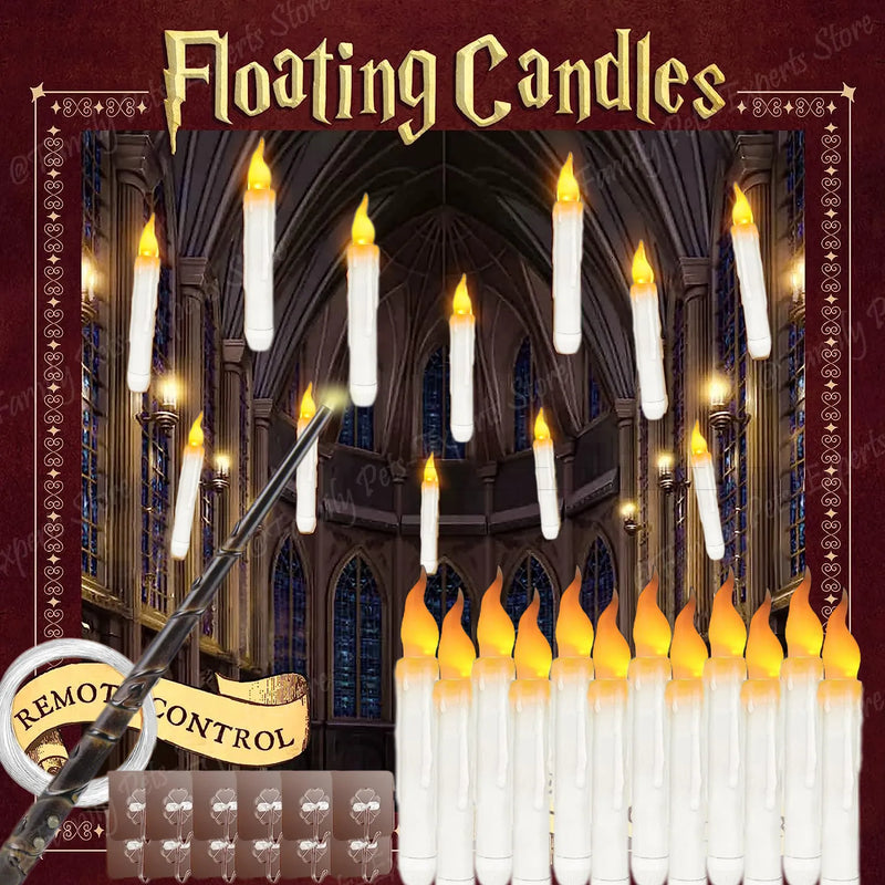 Floating Halloween Candles