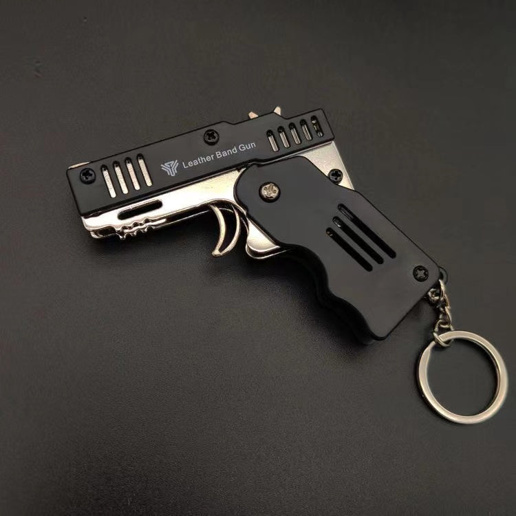 Rubber Band Gun Keychain