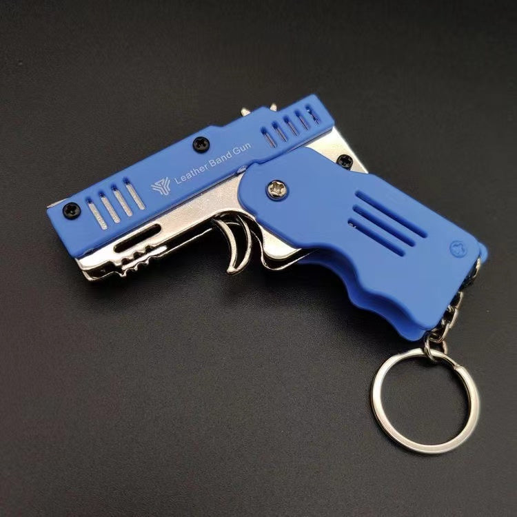 Rubber Band Gun Keychain