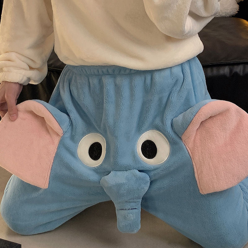 Couple Elephant Home Pants