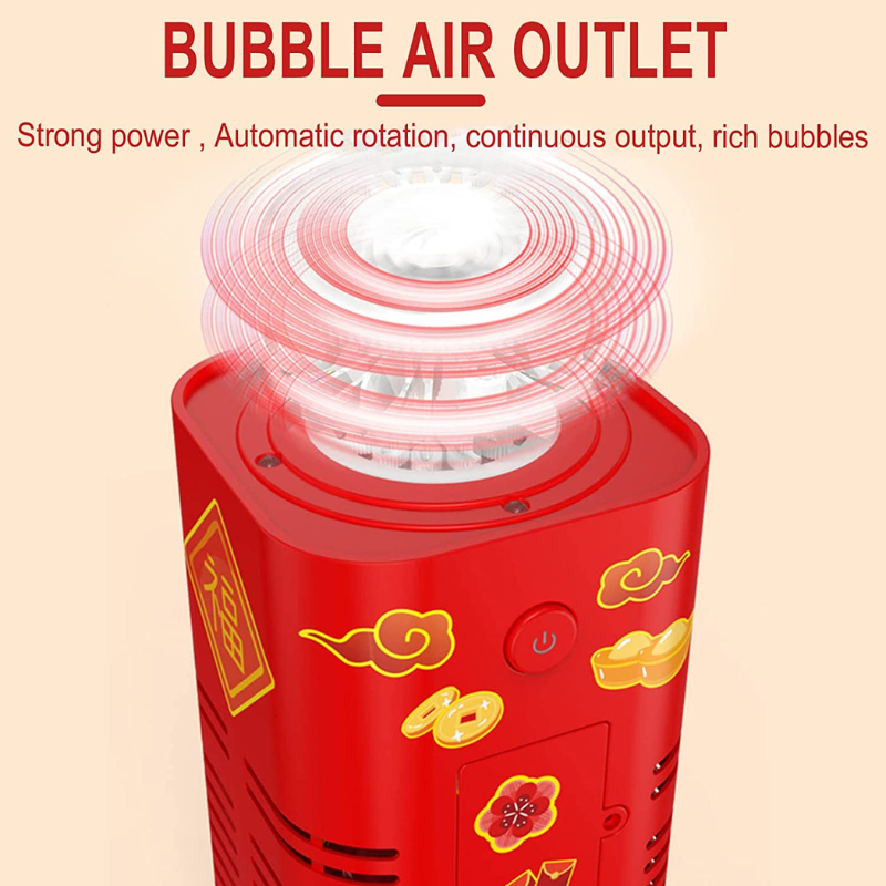 Fireworks Bubble Machine