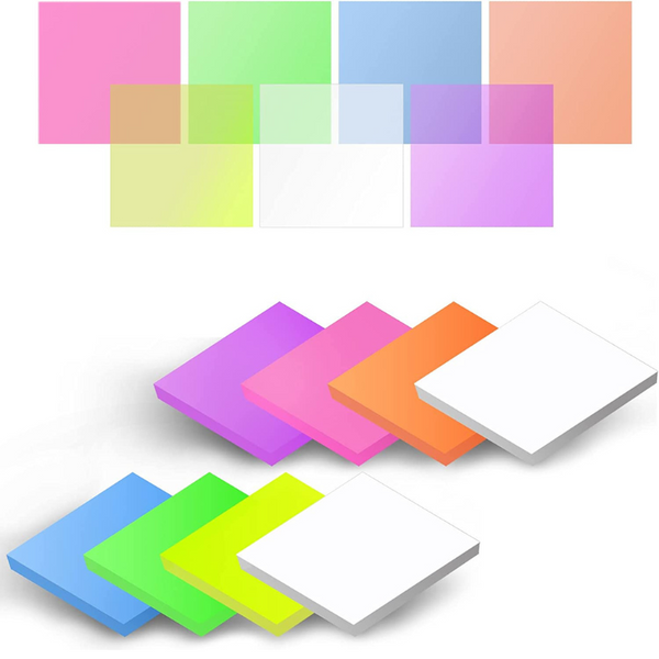 Transparent Sticky Notes (400 sheets)