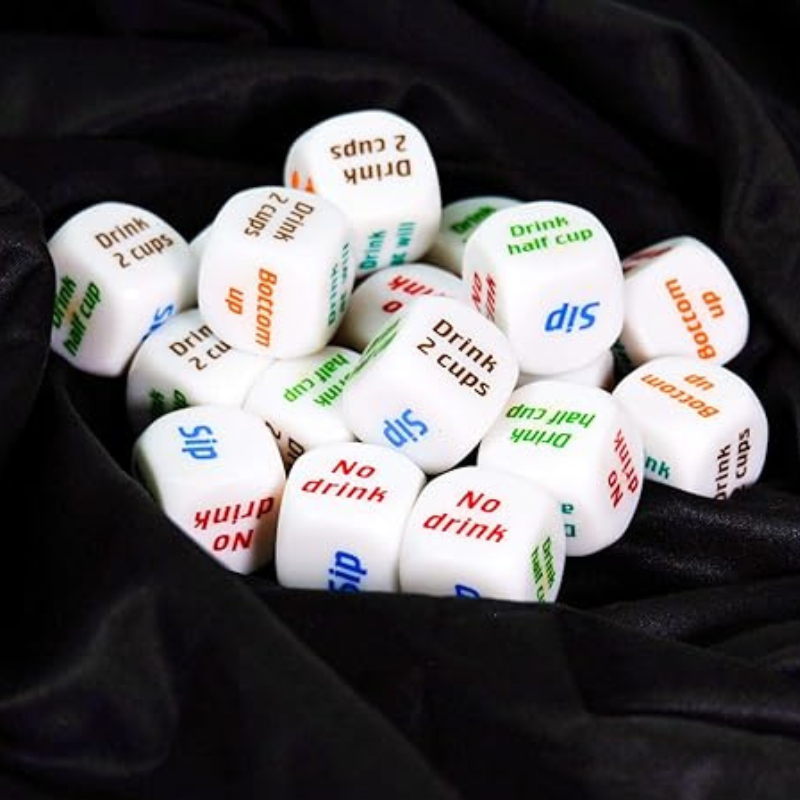 Drinking Game Dice (2PCS)