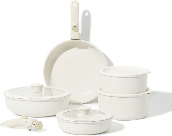 Nonstick Cookware Set Detachable Handle