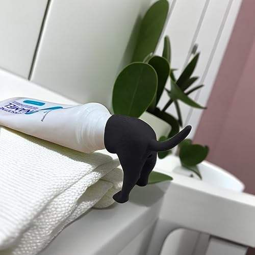 Pooping Dog Butt Toothpaste Topper