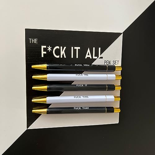 Fuck It All Pen Set