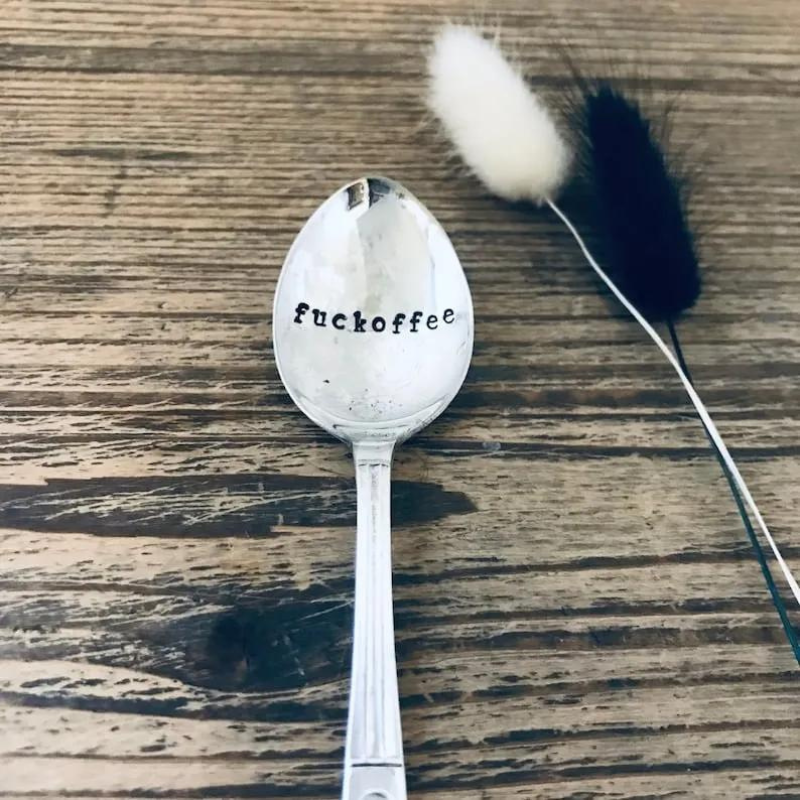 Funny Friendship Coffee Spoon