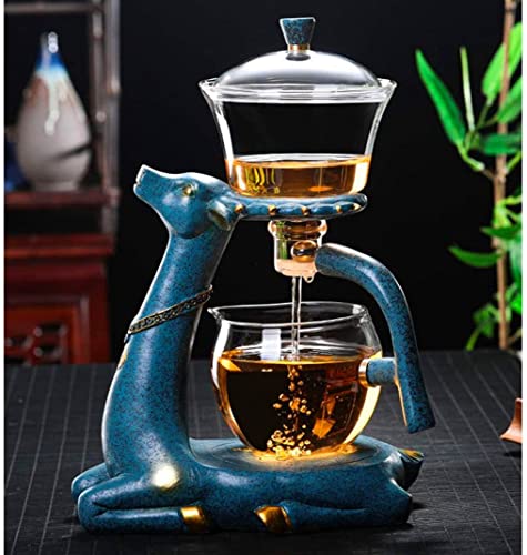 Heat-resistant Kungfu Magnetic Glass Tea Set