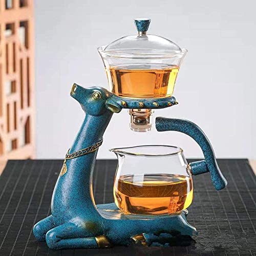 Heat-resistant Kungfu Magnetic Glass Tea Set