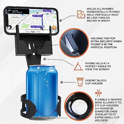 2 IN 1 Phone & Cup Holder