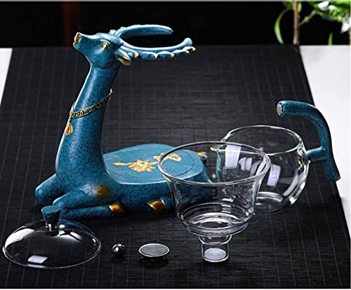 Heat-resistant Kungfu Magnetic Glass Tea Set