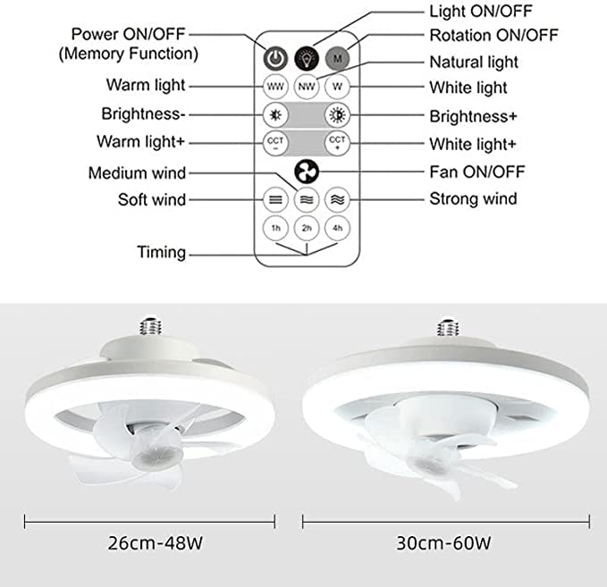 LED Fan Lamp