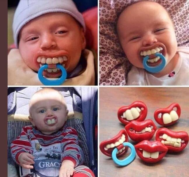 Funny Baby Pacifier