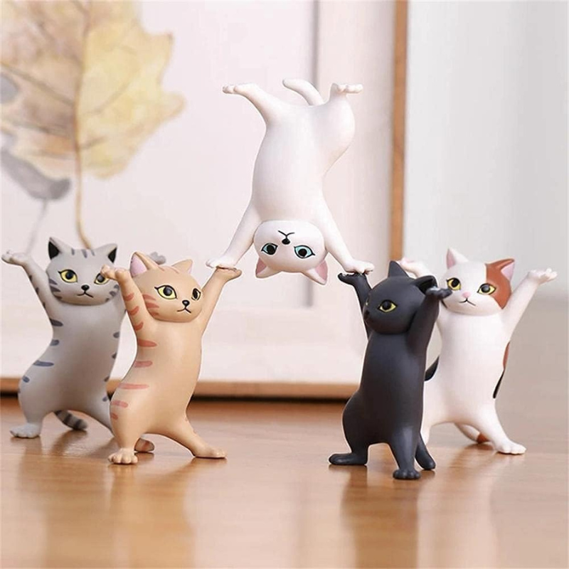 Dancing Cat Earbuds Holder