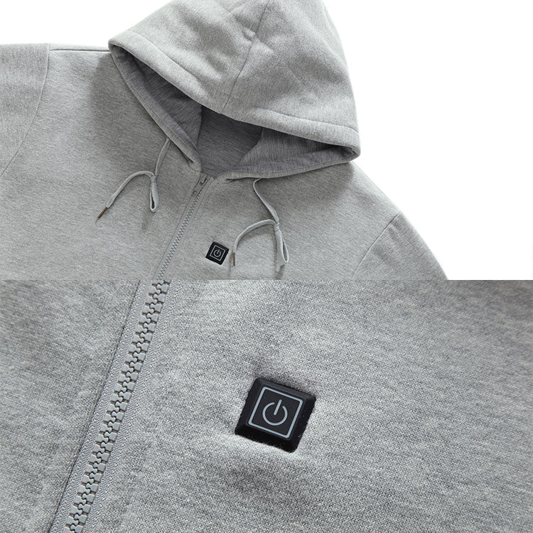 Zip-up Heated Hoodie