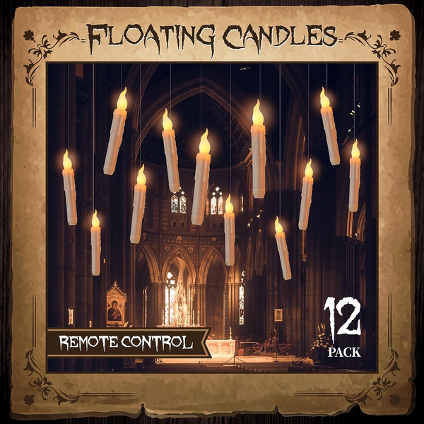 Floating Halloween Candles