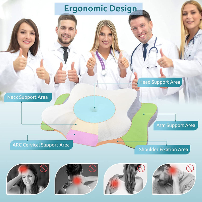 Ergonomic Neck Support Pillow