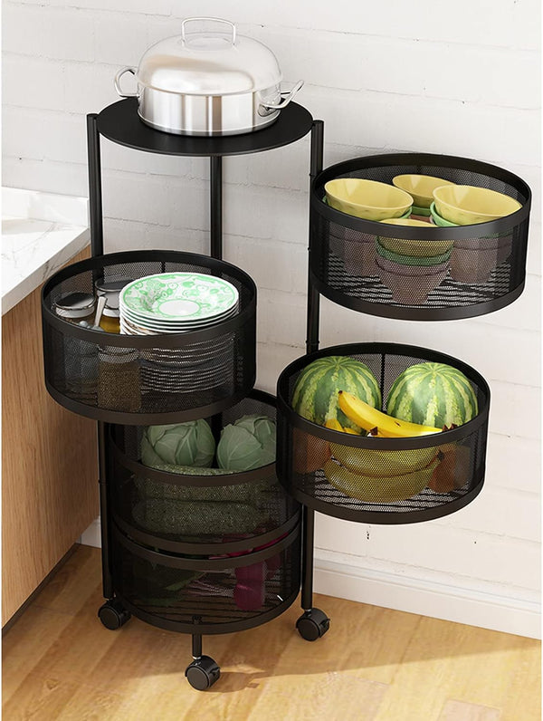 Rotating Storage Rack