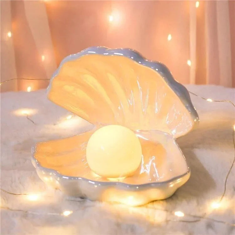 Dream Pearl Shell Table Lamp