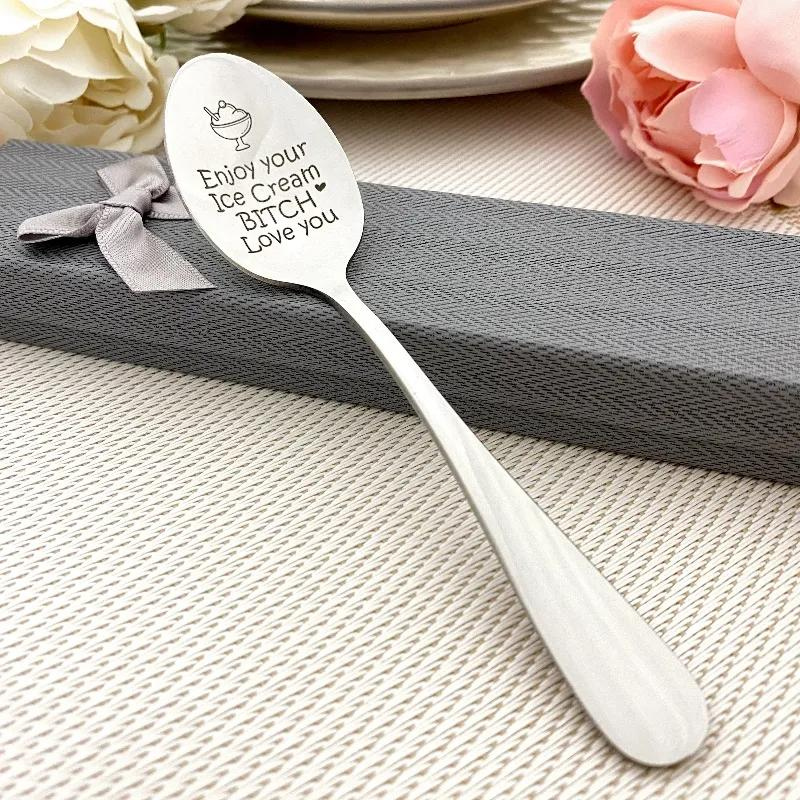 Funny Friendship Coffee Spoon