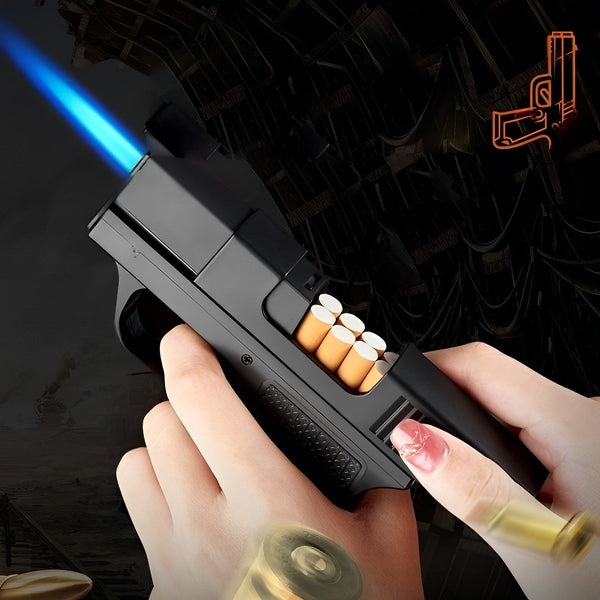 Gun Cigarette Holder Lighter