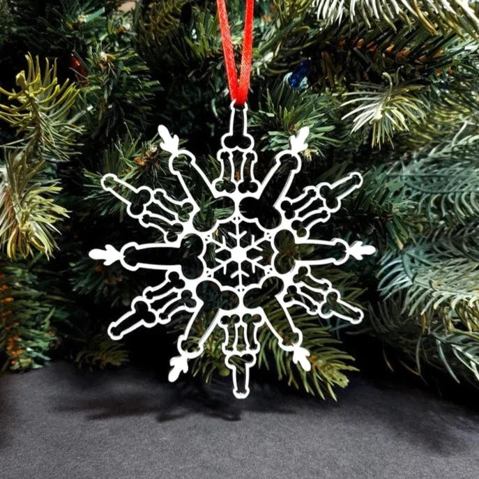 Funny P*nis Snowflake Ornament