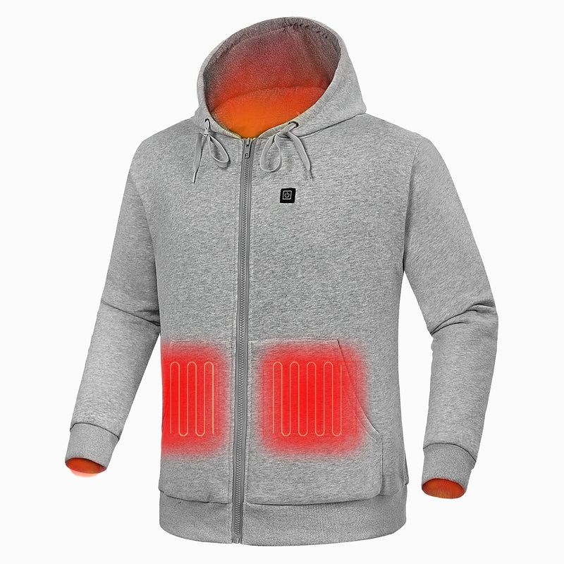 Zip-up Heated Hoodie