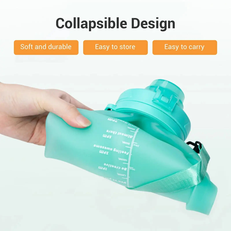 Collapsible Large Capacity Travel Water Bottle