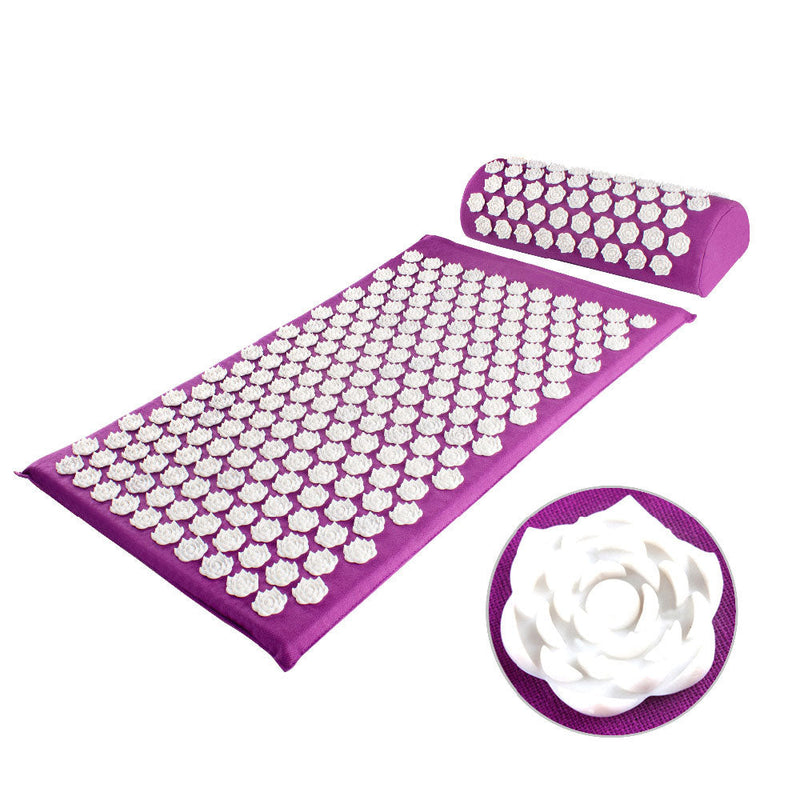 Acupressure Yoga Mat & Pillow Set