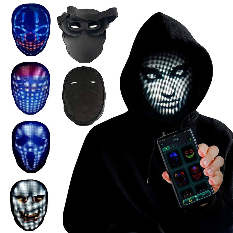 LED Face Changing Smart Mask