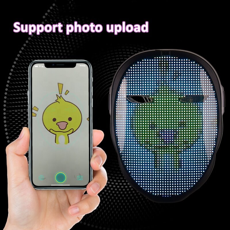 LED Face Changing Smart Mask