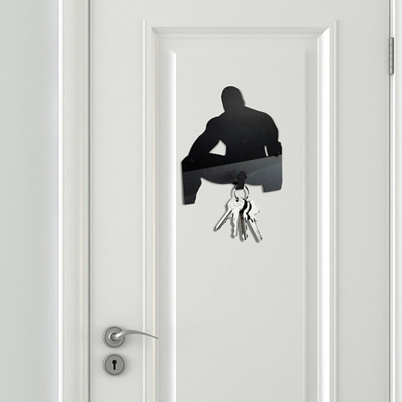 FUNNY SILHOUETTE KEY HOLDER