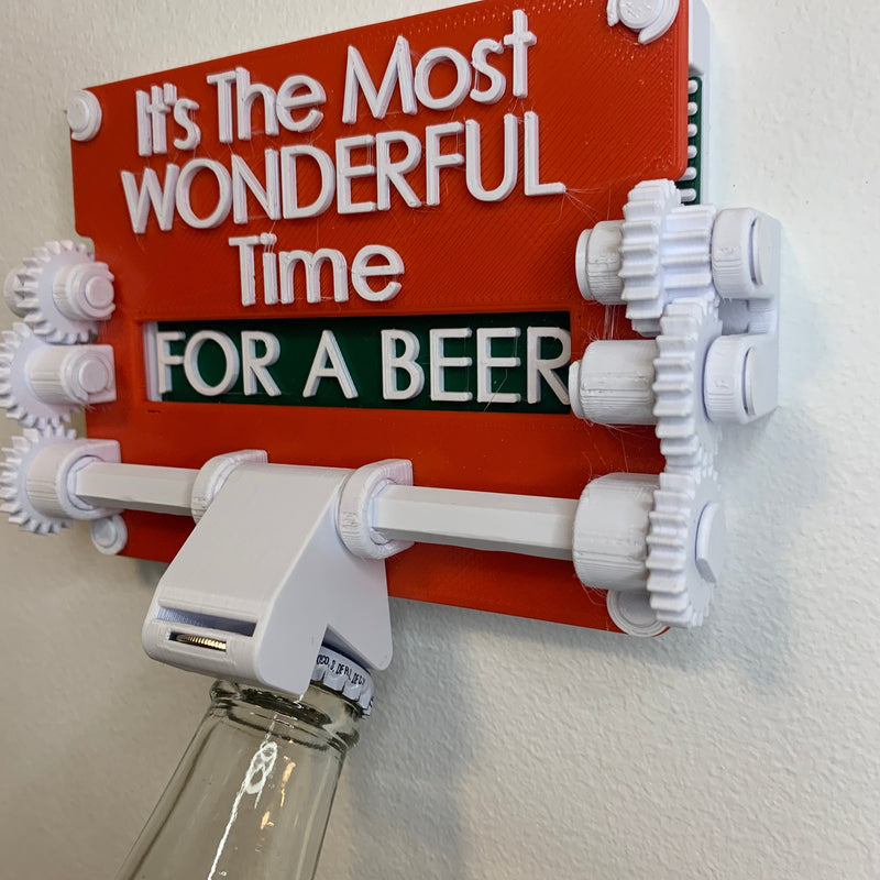 Christmas Bottle Opener