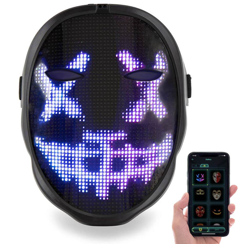 LED Face Changing Smart Mask