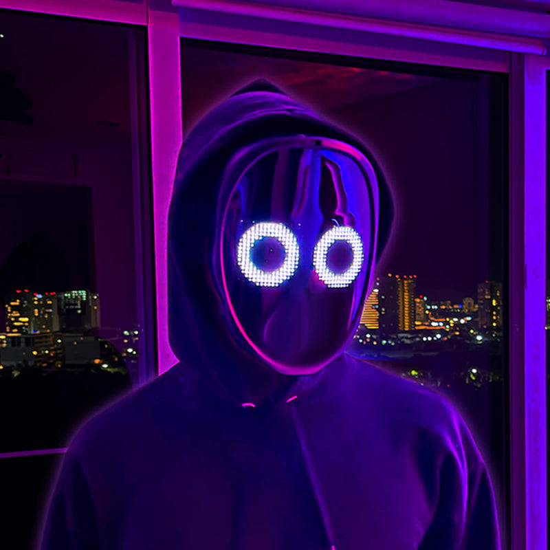 LED Face Changing Smart Mask