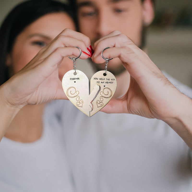 Funny Couple Keychain