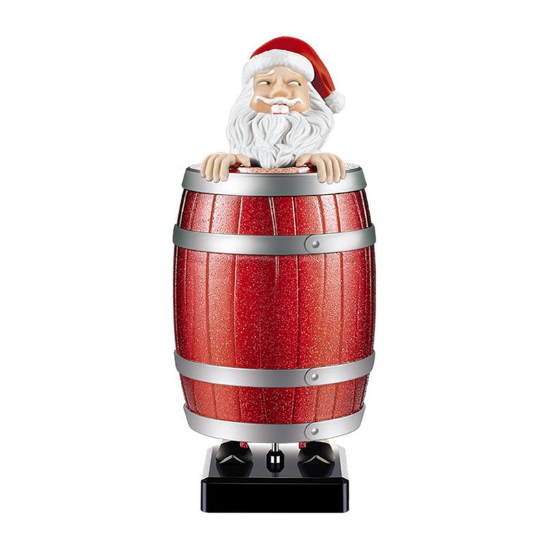 Santa Barrel Dispenser