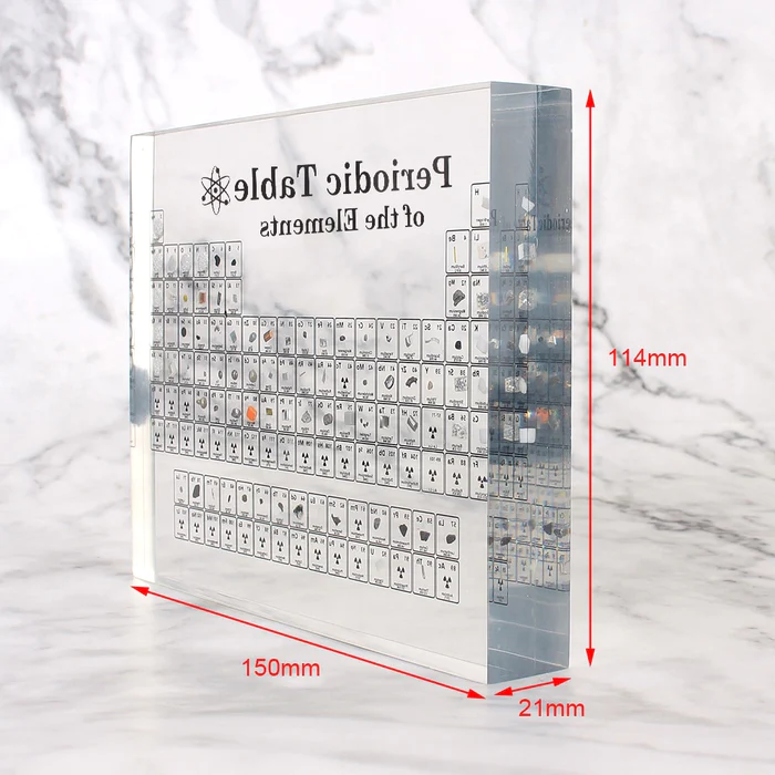 Real Element Periodic Table