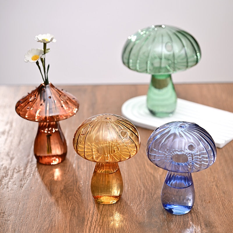 Crystal Mushroom Jars