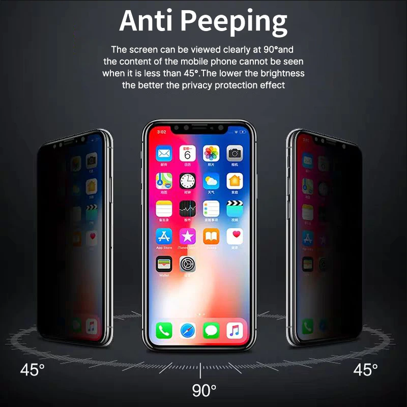 Anti-Peep Magnetic Phone Case