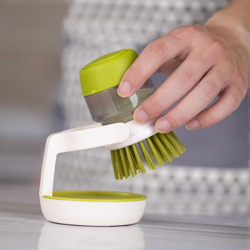 Soap Dispensing Cleaning Brush