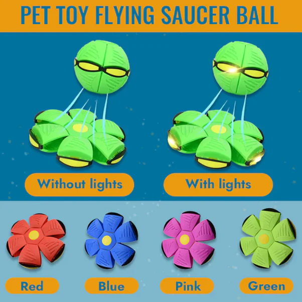 Flying Saucer Pet Ball