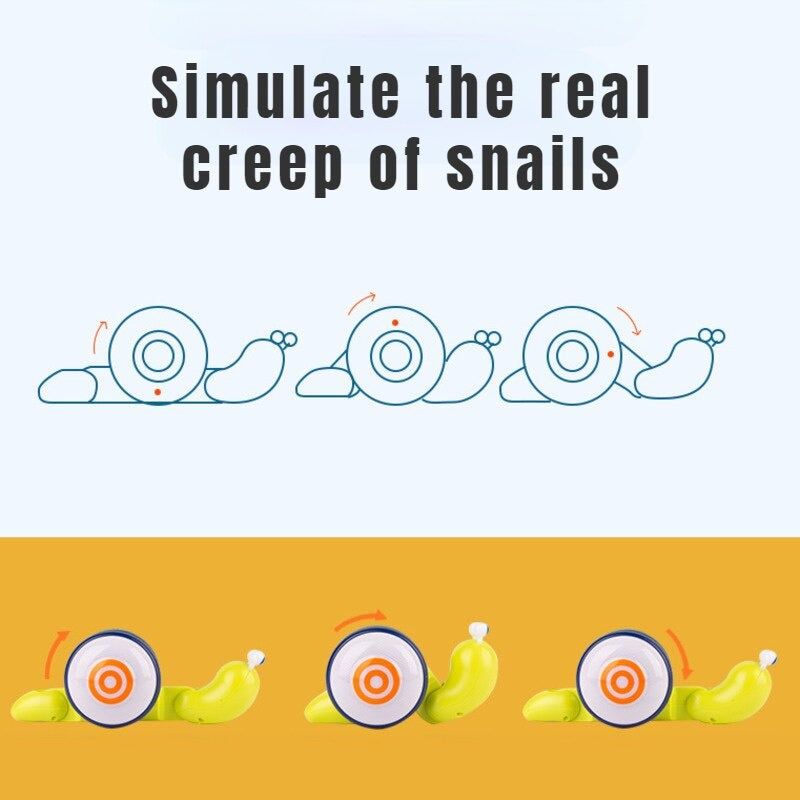 Crawlie Snail Toy