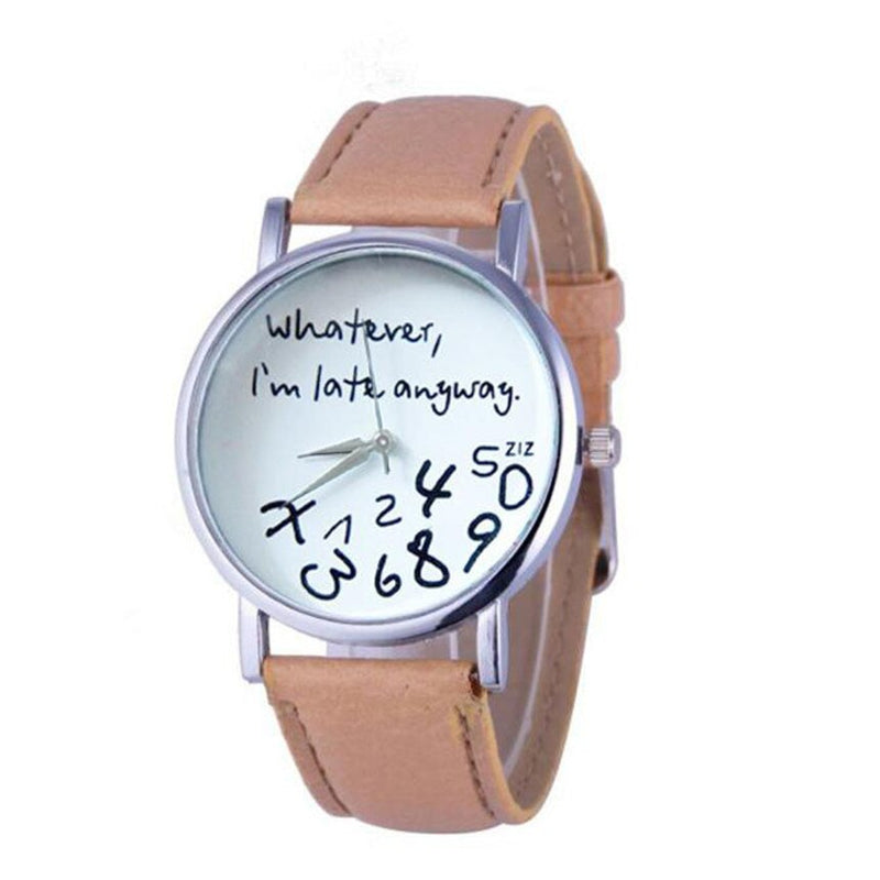 Funny Leather Watch