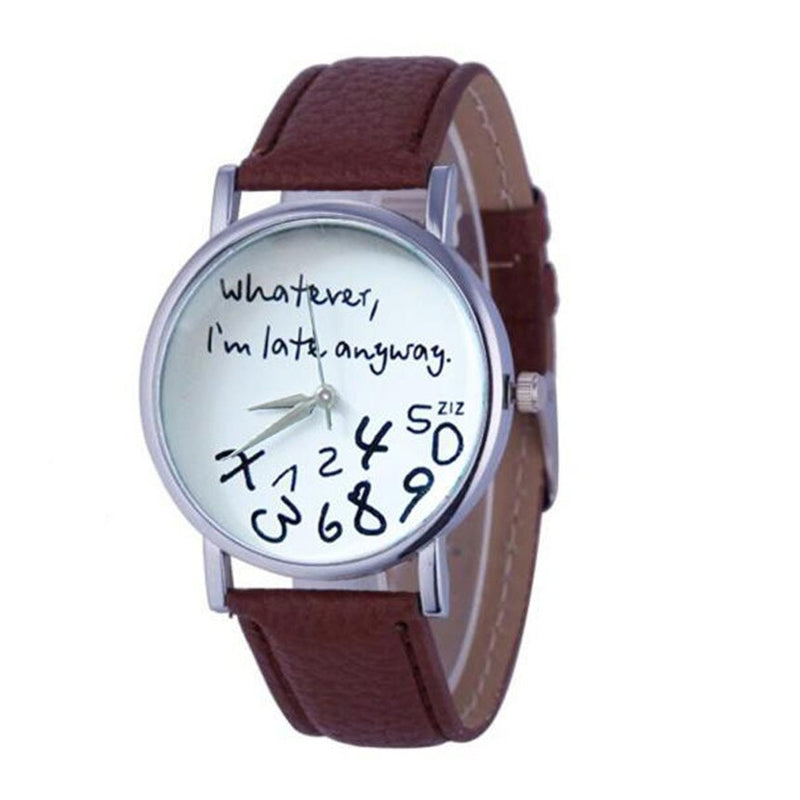 Funny Leather Watch