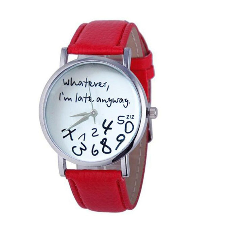 Funny Leather Watch