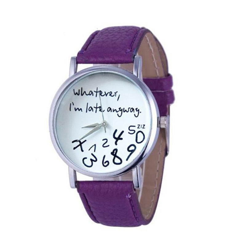 Funny Leather Watch