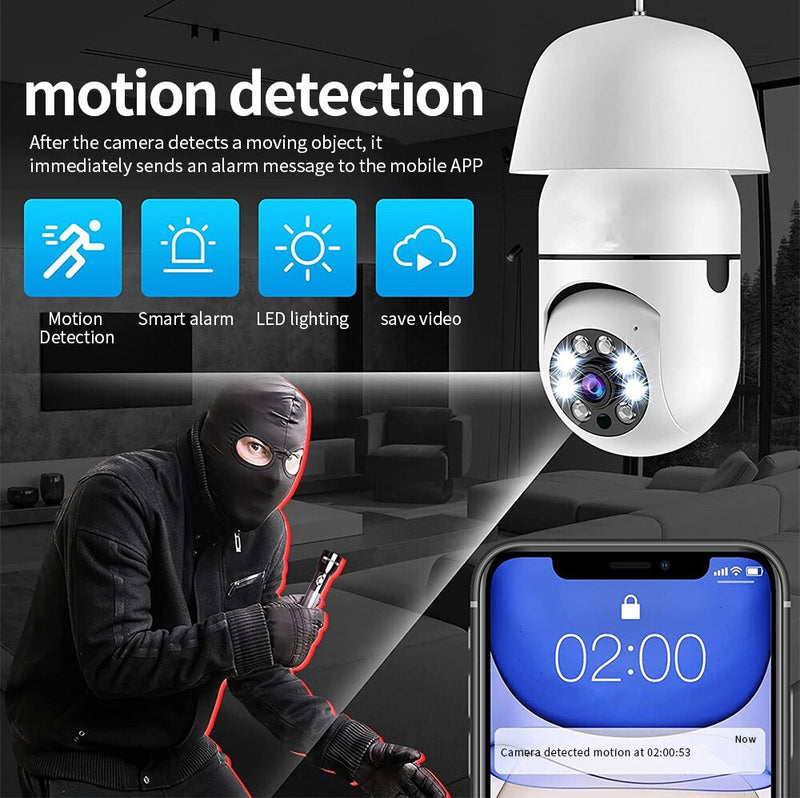 SmartBulb Wifi Camera